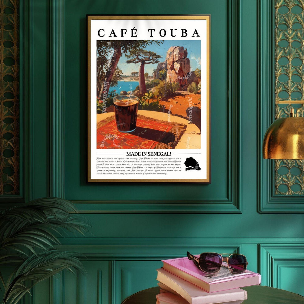 Café Touba Wall Art