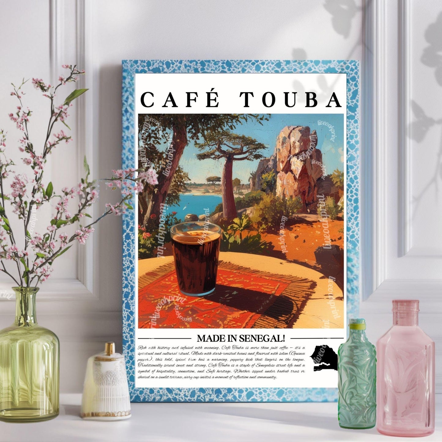 Café Touba Wall Art