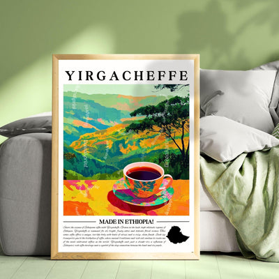 Yirgacheffe Coffee Wall Art