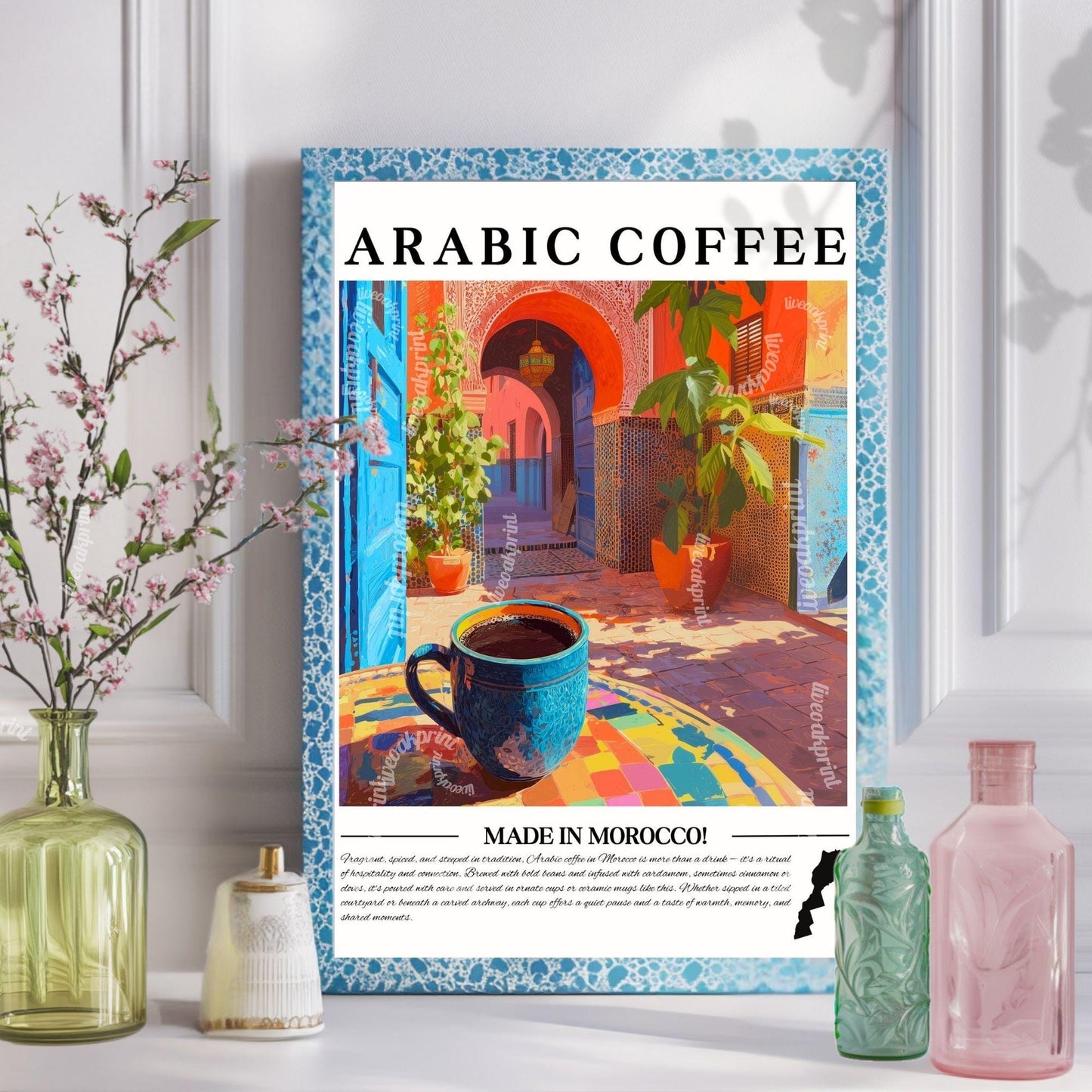 Arabic Coffee Wall Art