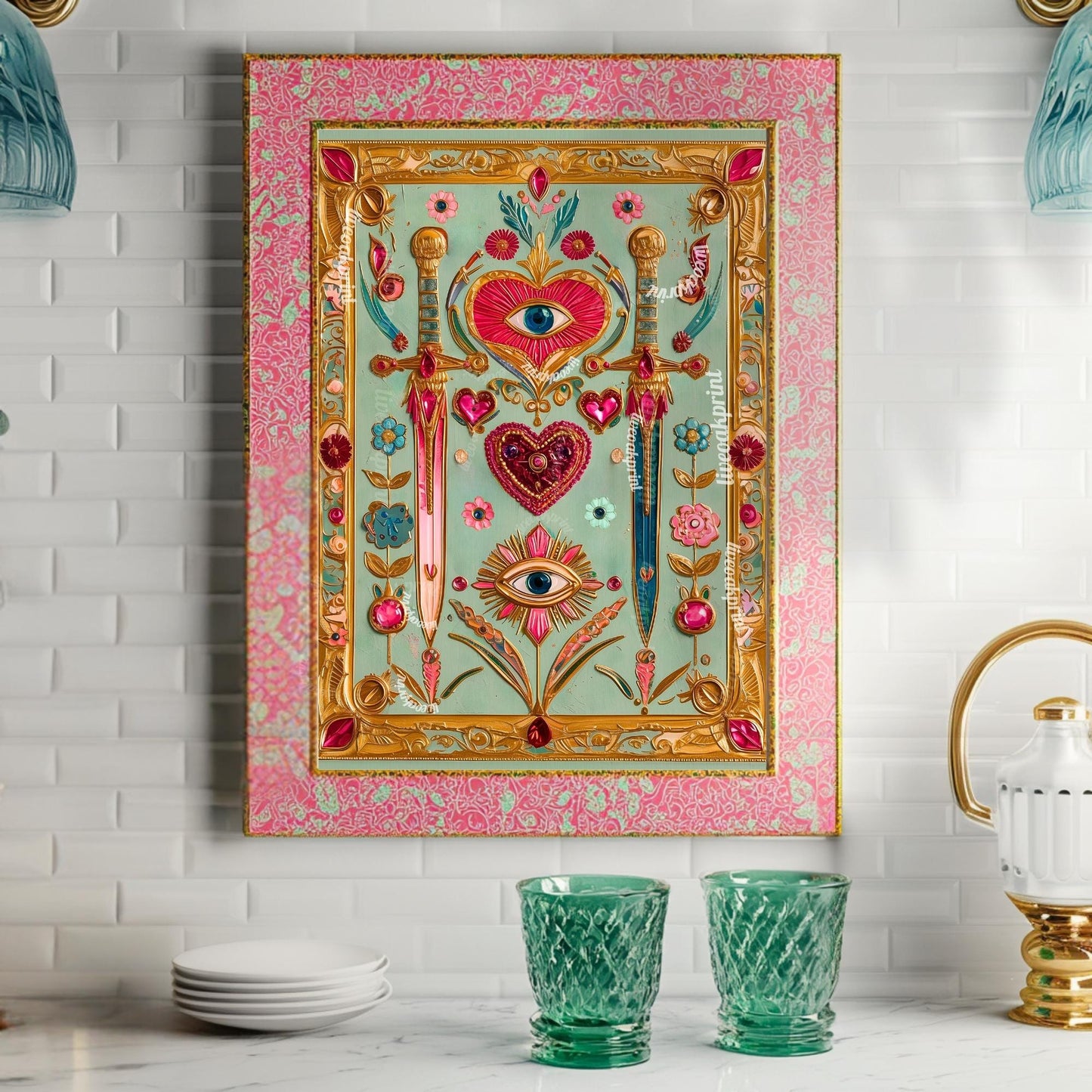 Green Hearts and Swords