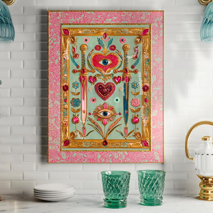 Green Hearts and Swords