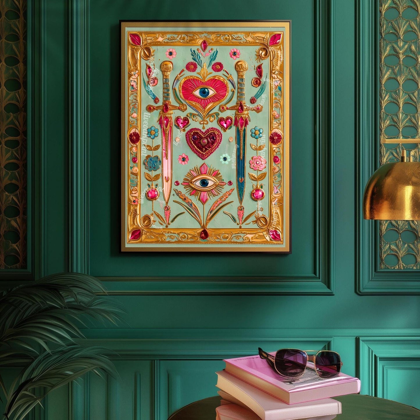 Green Hearts and Swords