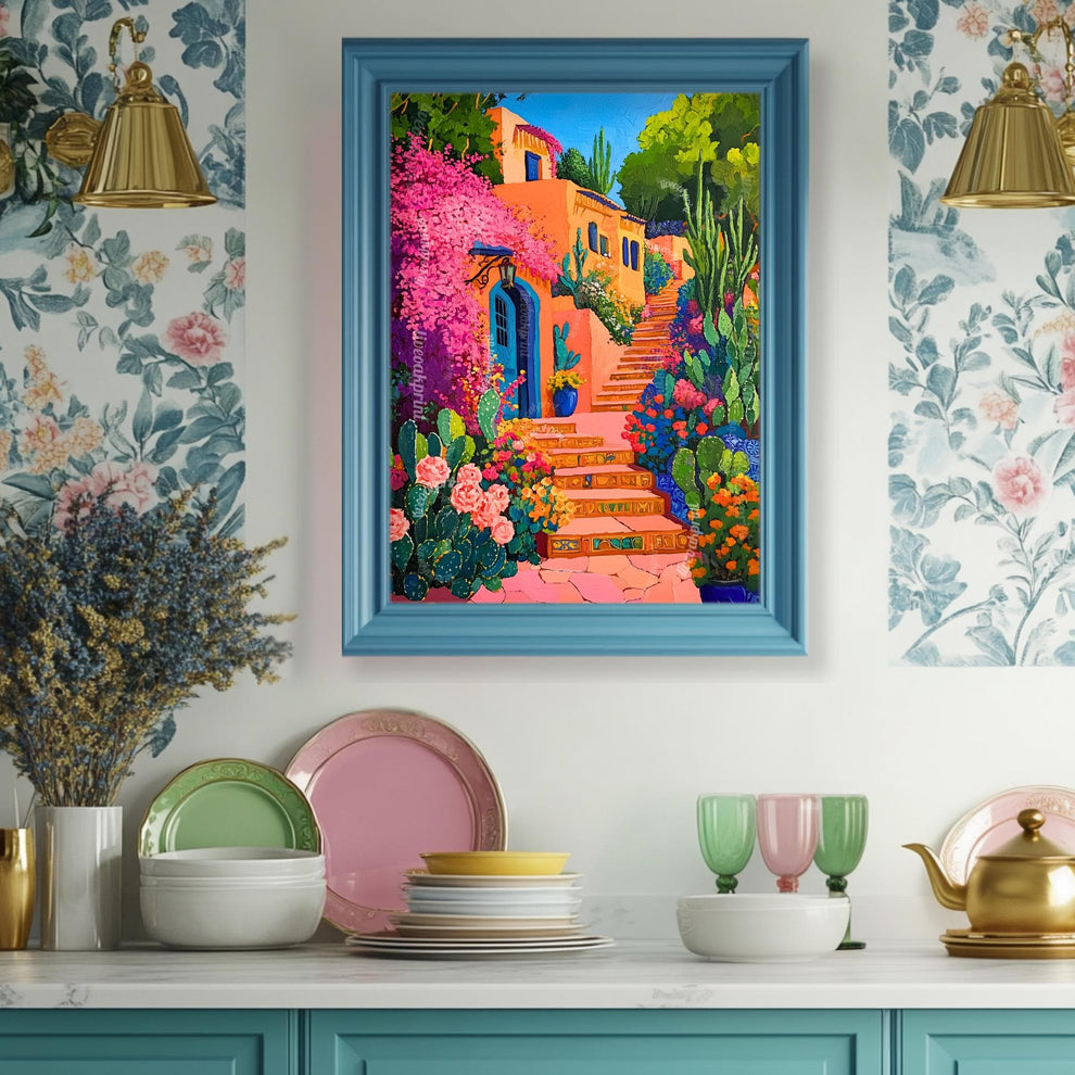 Vintage Mexican Art Print