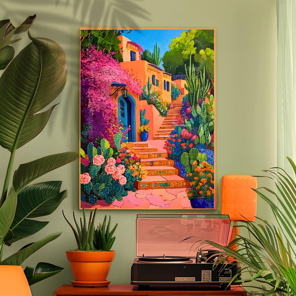 Vintage Mexican Art Print