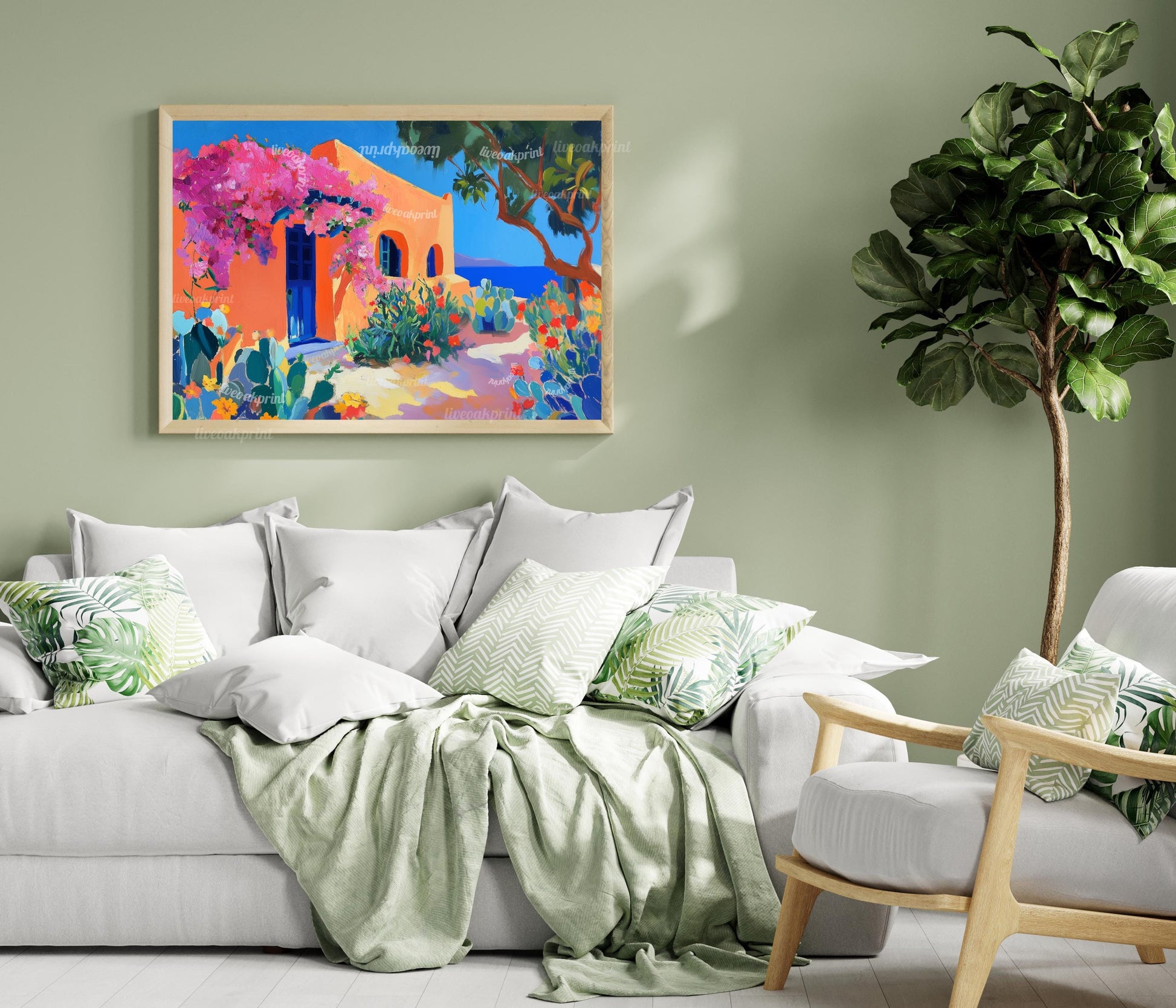 Mexico Beach Print