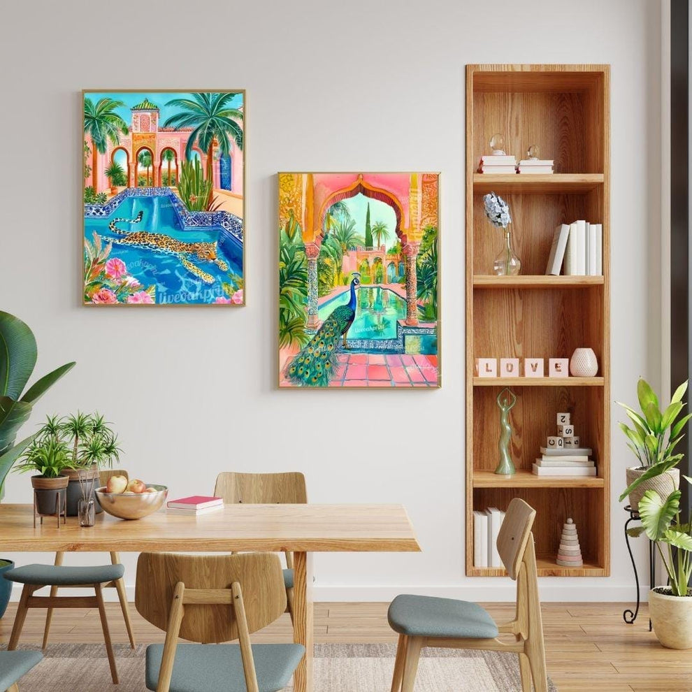 Set Of 2 Tropical Wall Decor