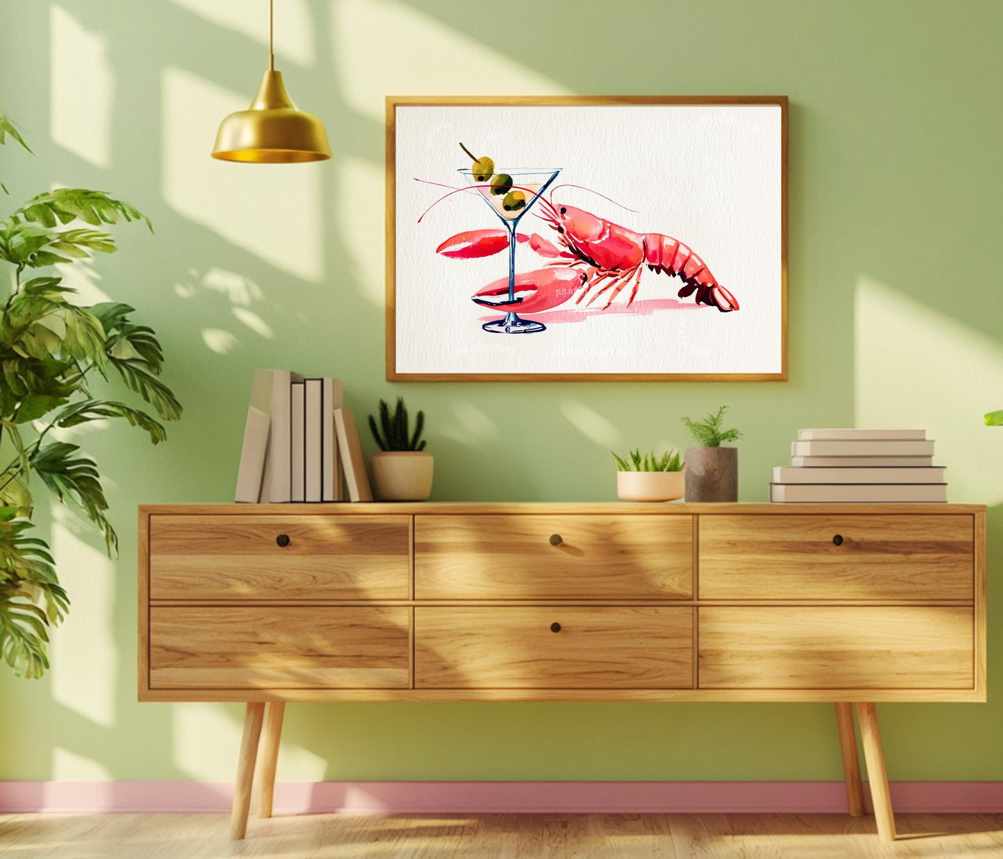 Lobster Wall Art Print