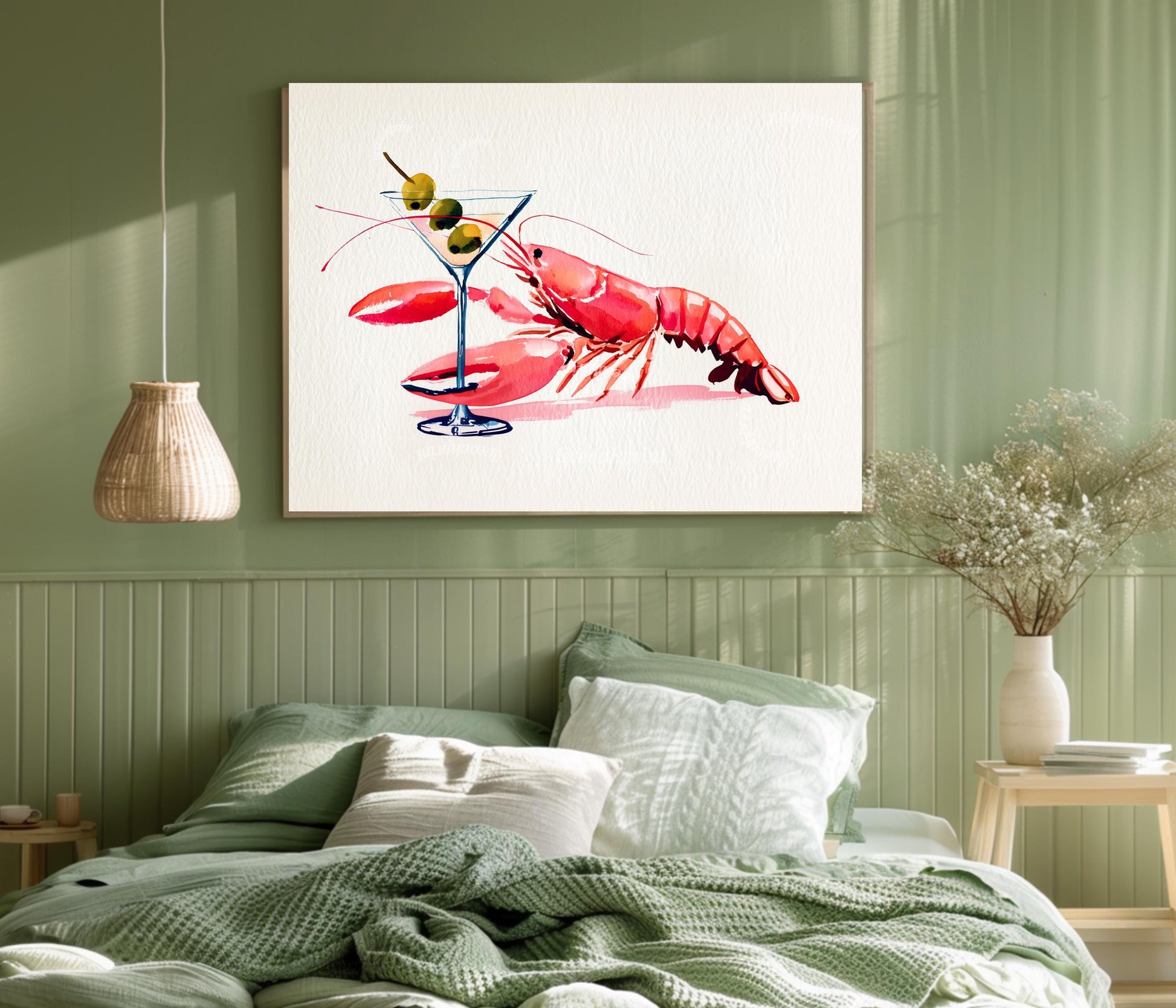 Lobster Wall Art Print