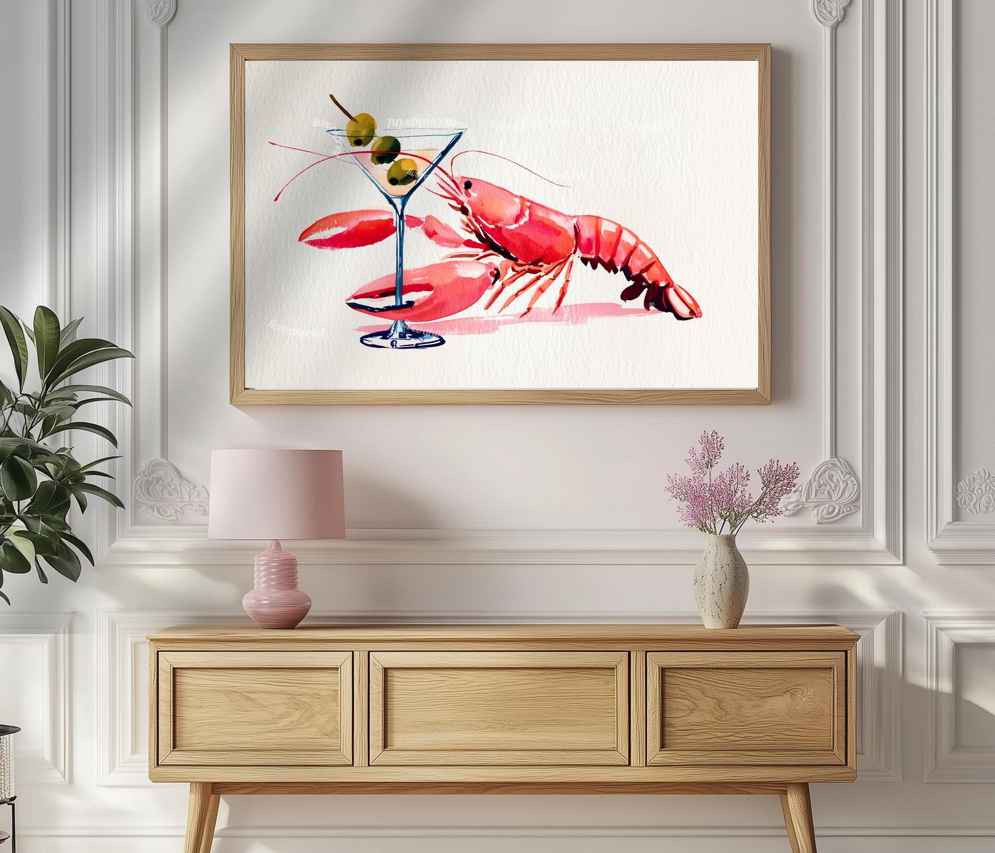 Lobster Wall Art Print