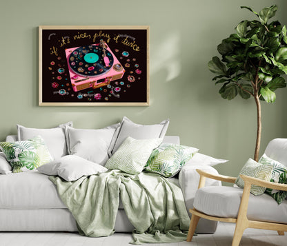 If It's Nice Play It Twice Horizontal