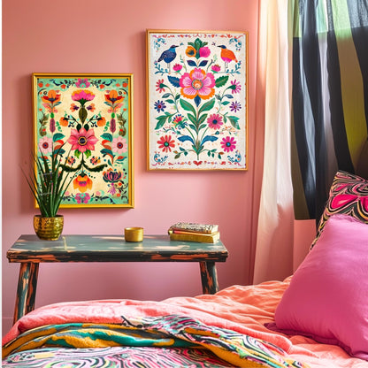 Mexican Folk Art Print