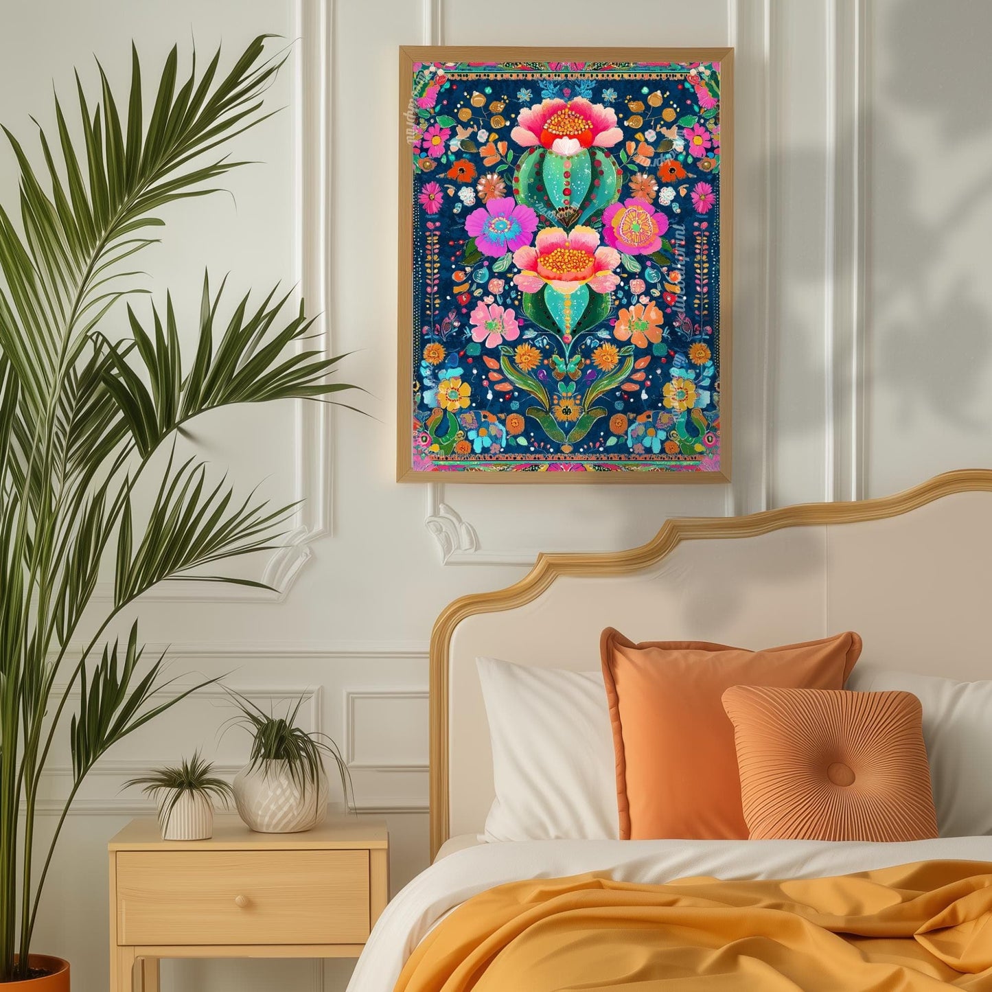 Maximalist Cactus Wall Art