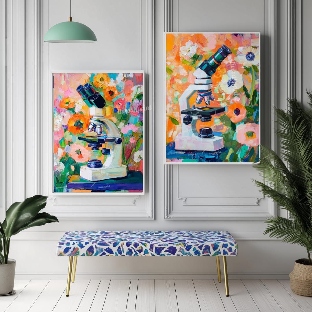 Science Wall Art Set Of 2