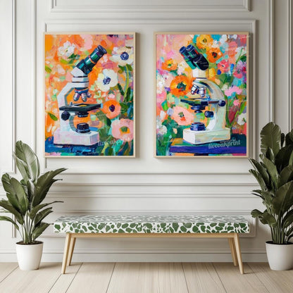 Science Wall Art Set Of 2