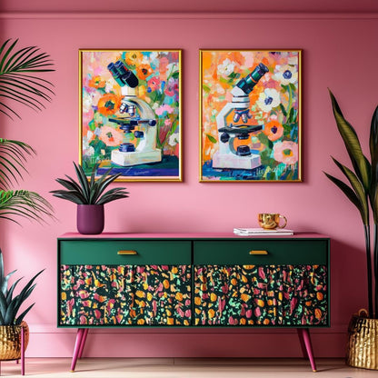 Science Wall Art Set Of 2