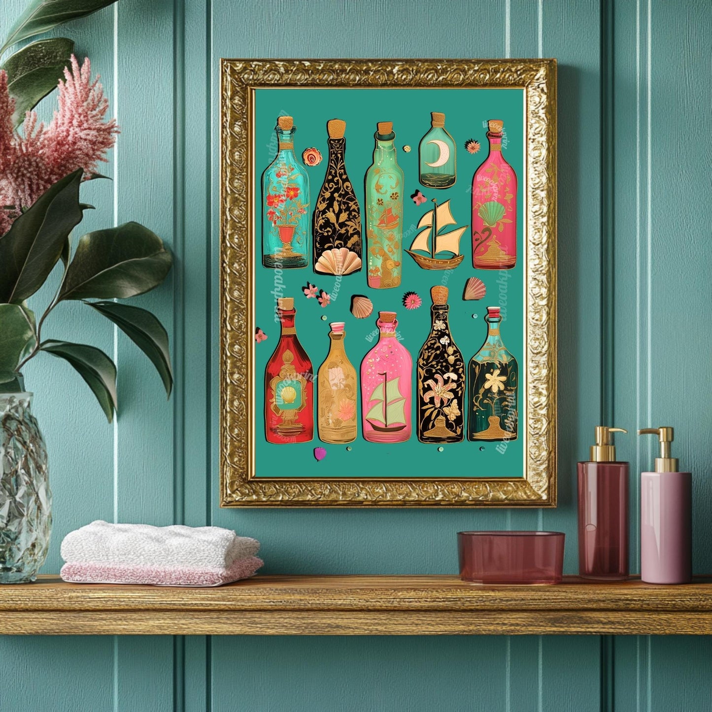 Ocean Potions (Teal)