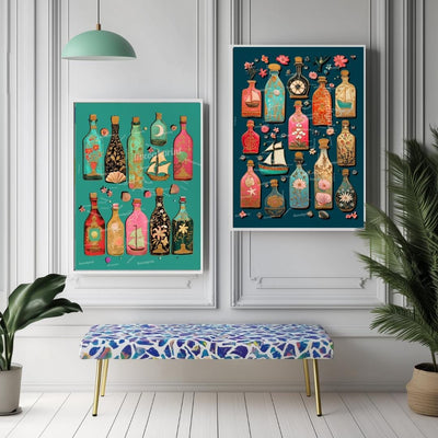 Set Of Two Coastal Prints