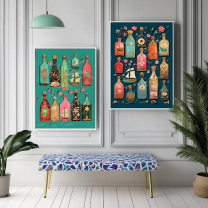 Set Of Two Coastal Prints