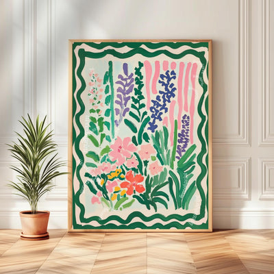 Dopamine Decor Flowers Art Print