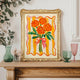 Vintage Marigold Print