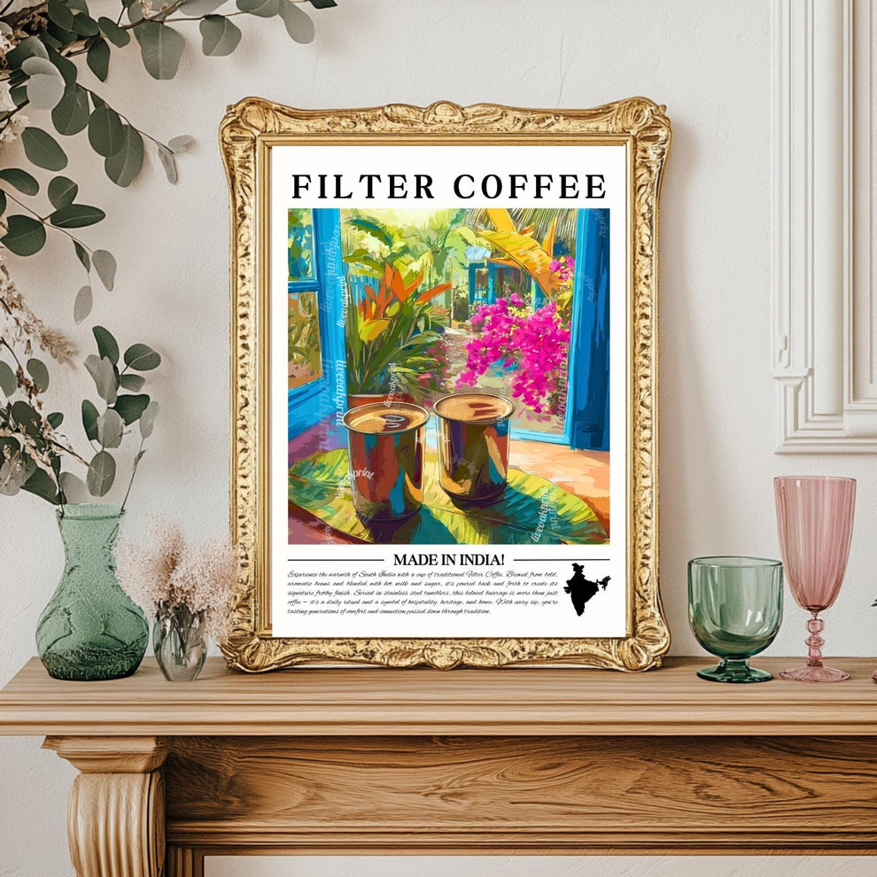Filter Coffee Wall Art
