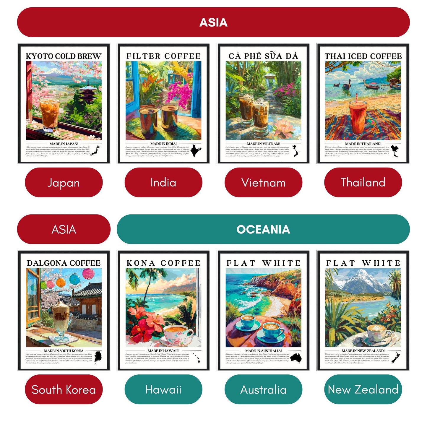 Italian Espresso Wall Art