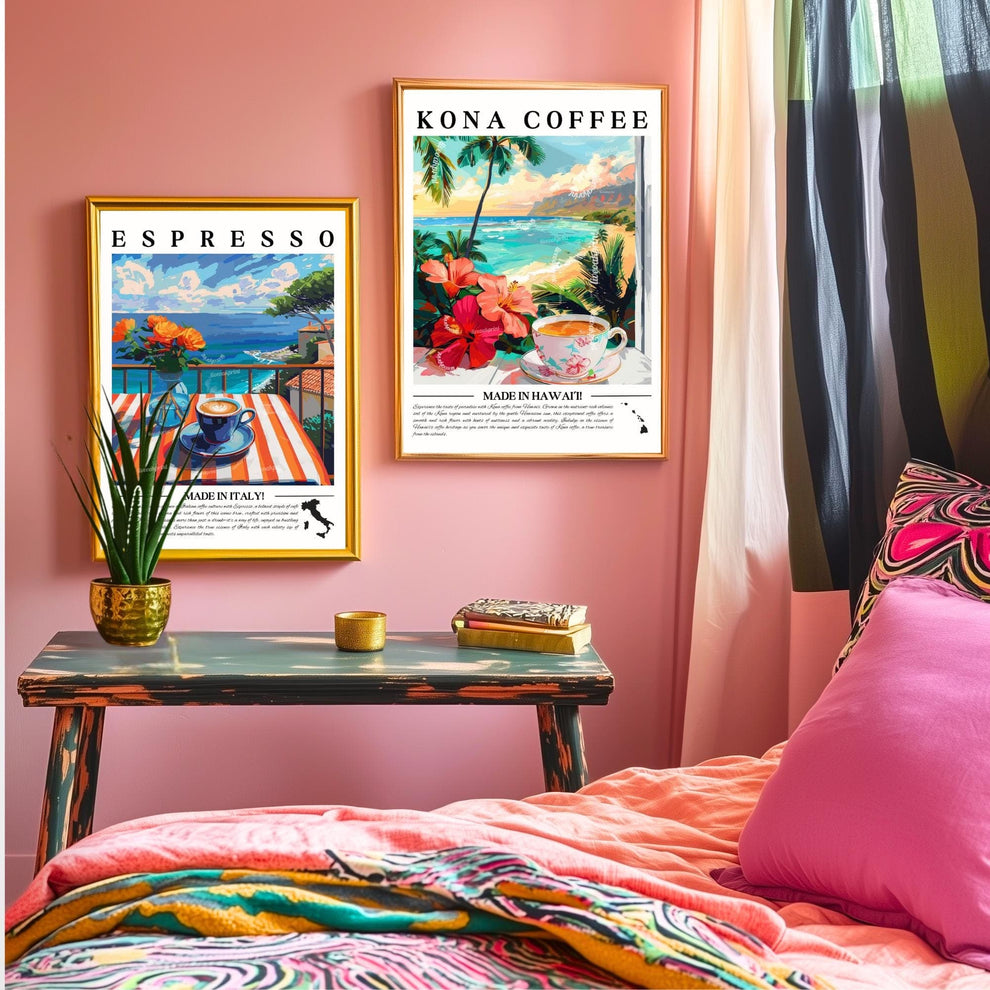 Kona Coffee Wall Art