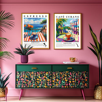 Café Cubano Wall Art