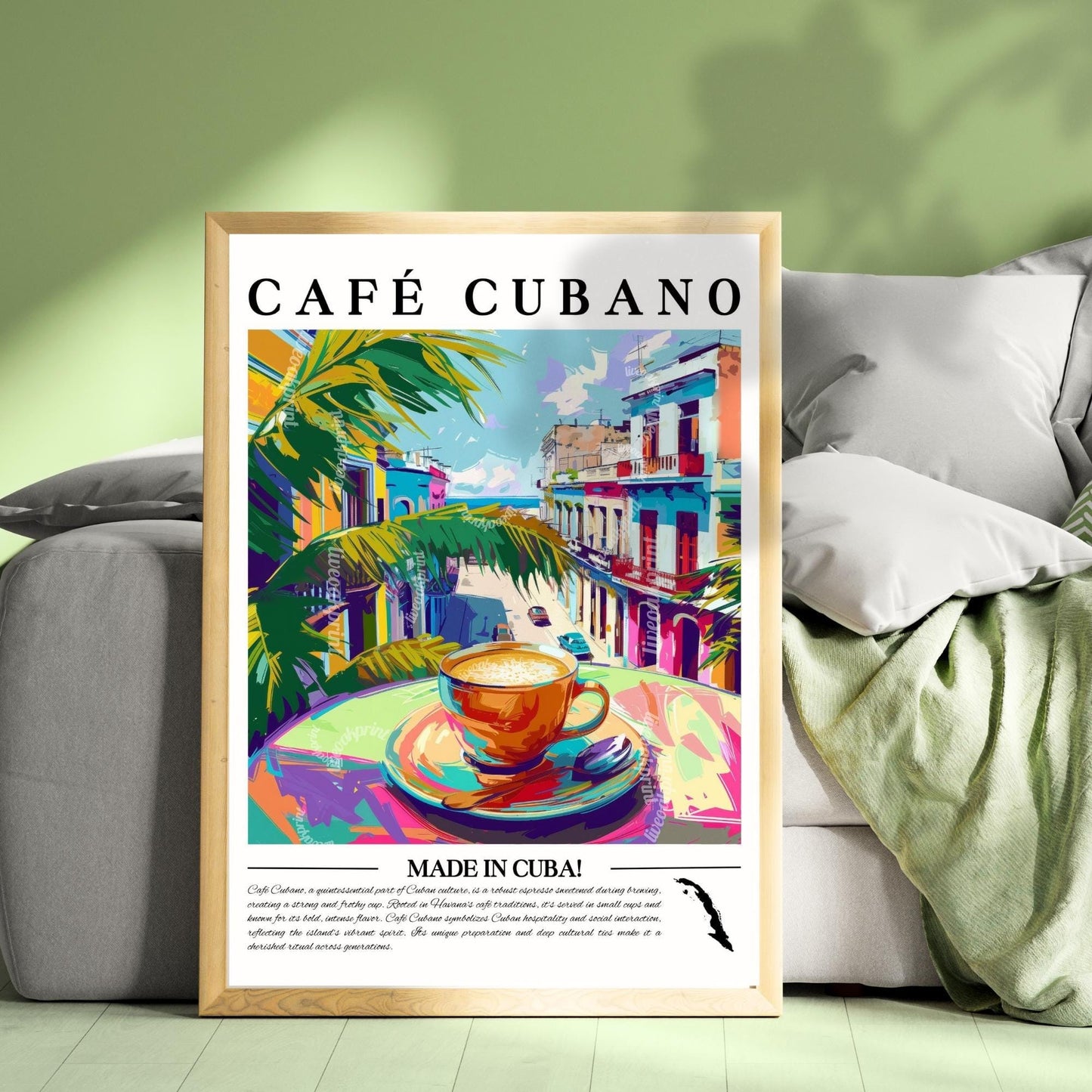 Café Cubano Wall Art