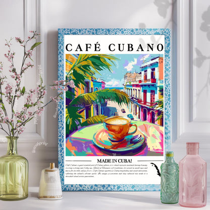 Café Cubano Wall Art