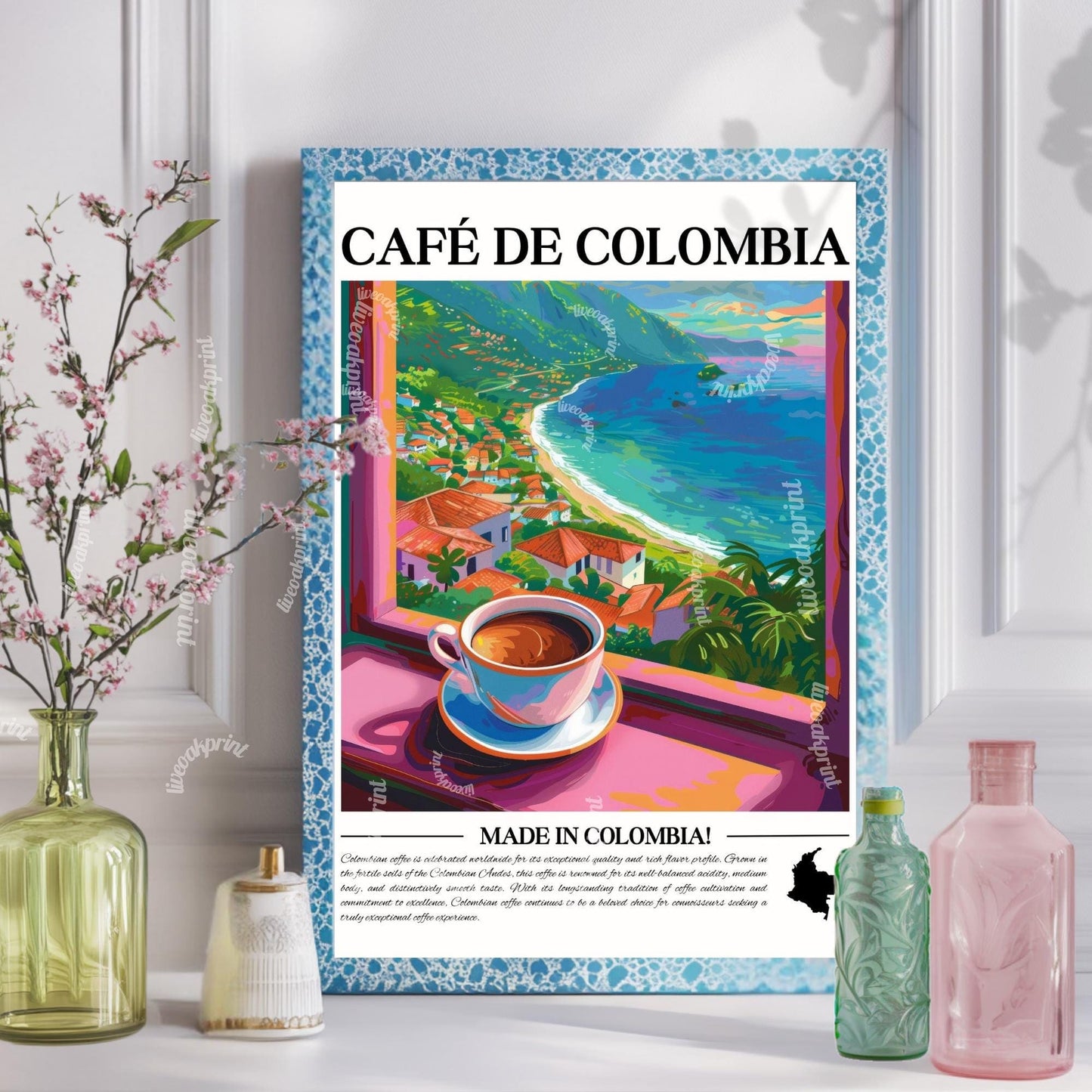 Café de Colombia Wall Art