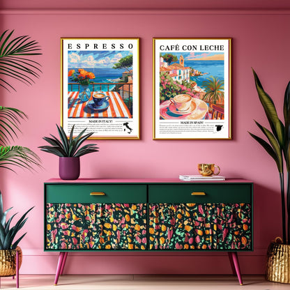 Café con Leche Wall Art