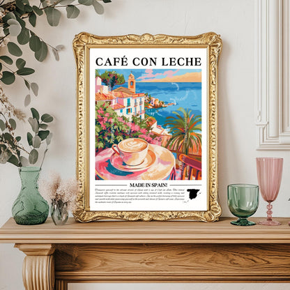 Café con Leche Wall Art