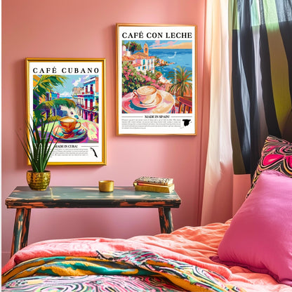 Café con Leche Wall Art
