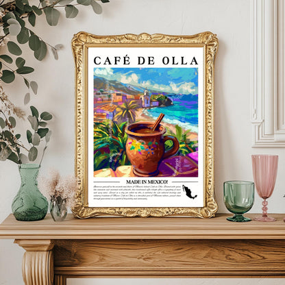 Café de Olla Wall Art