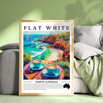 Flat White Wall Art