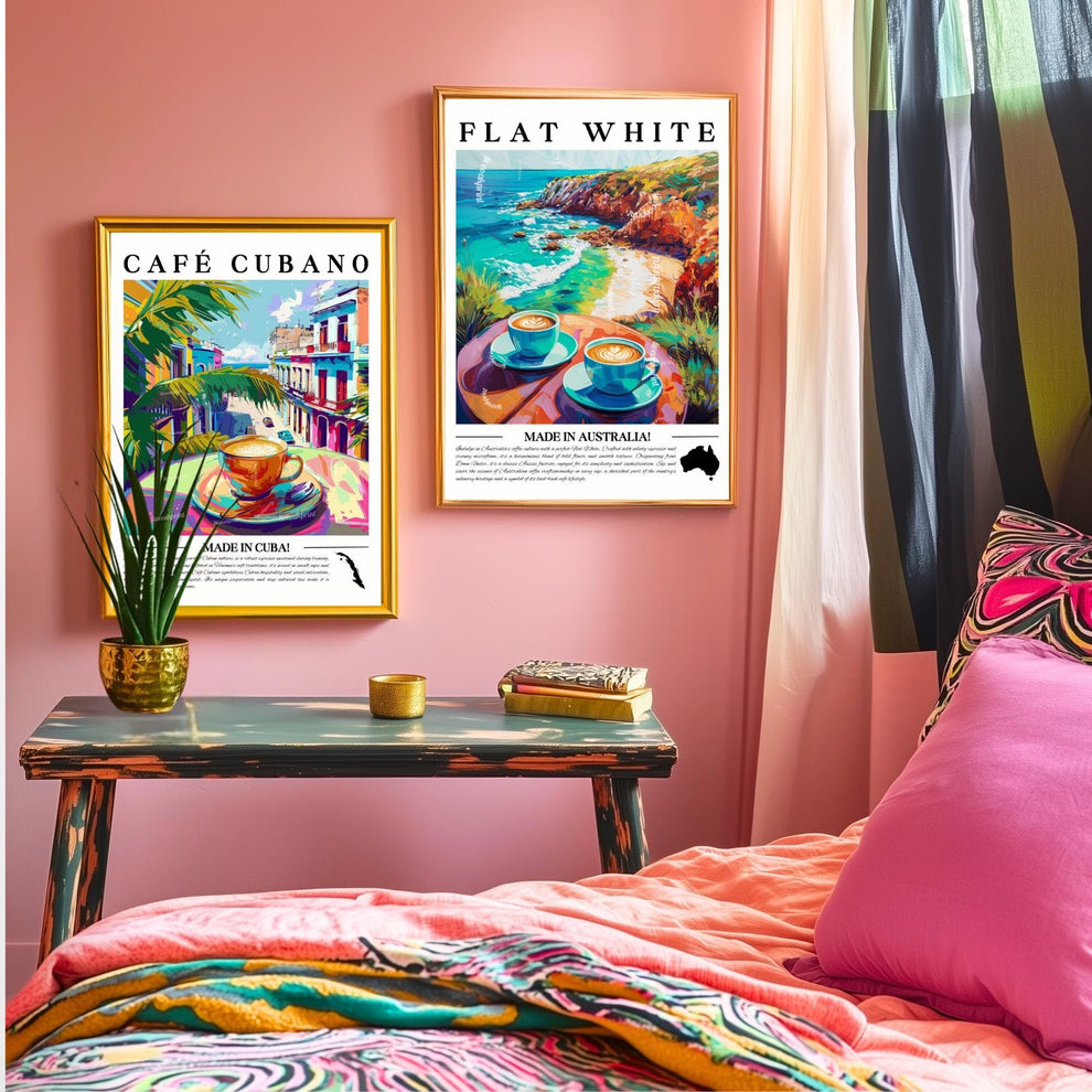 Flat White Wall Art