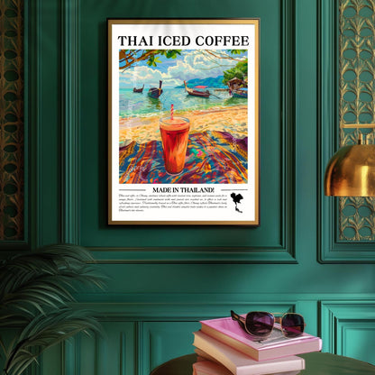 Thai Iced Coffee Wall Art
