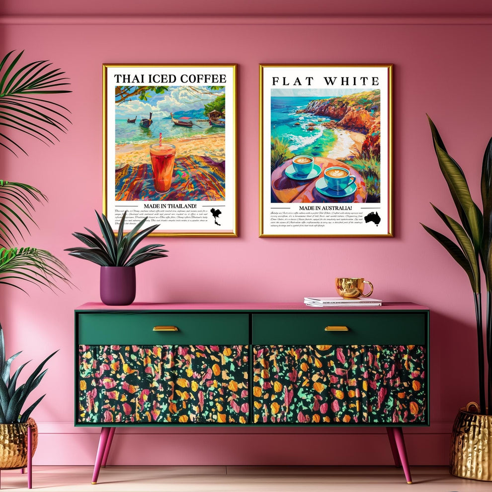 Thai Iced Coffee Wall Art