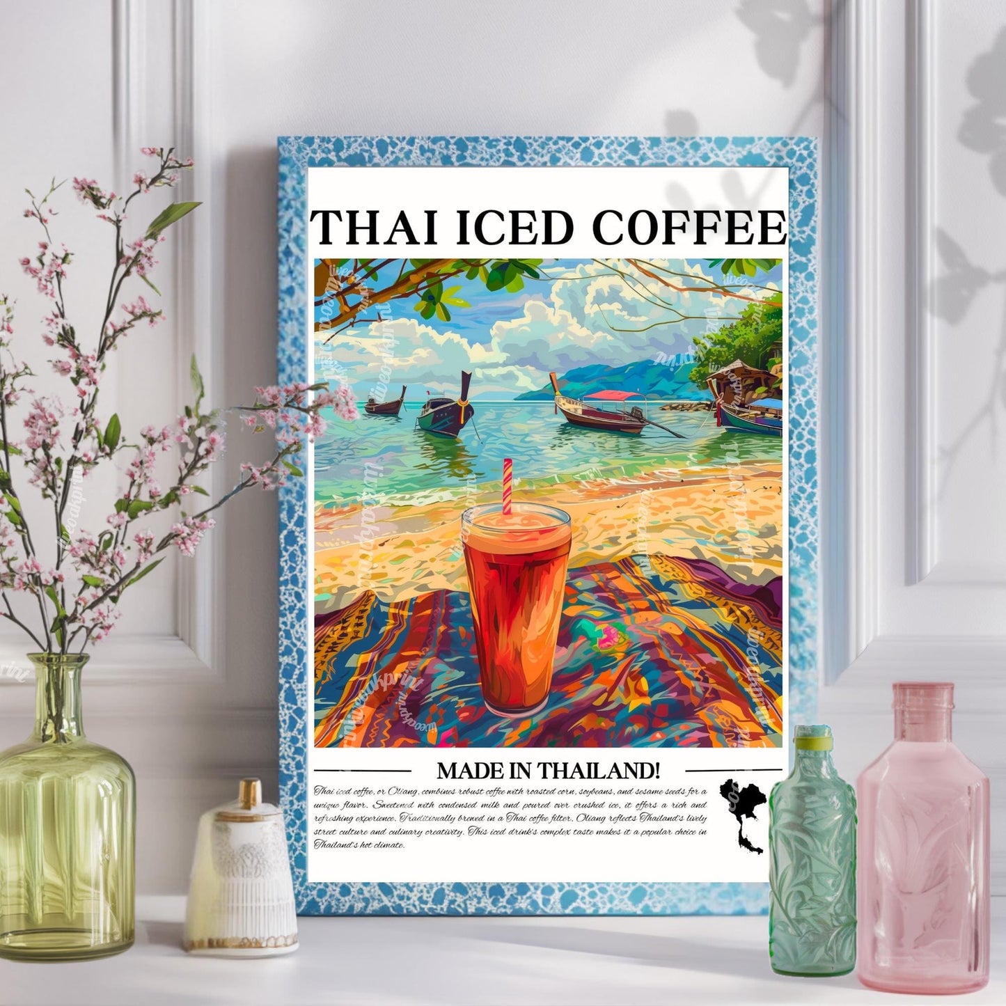 Thai Iced Coffee Wall Art