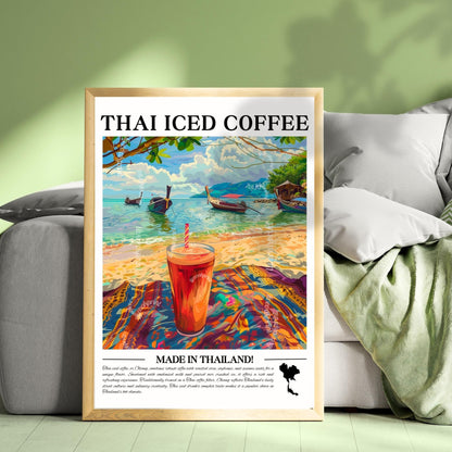 Thai Iced Coffee Wall Art