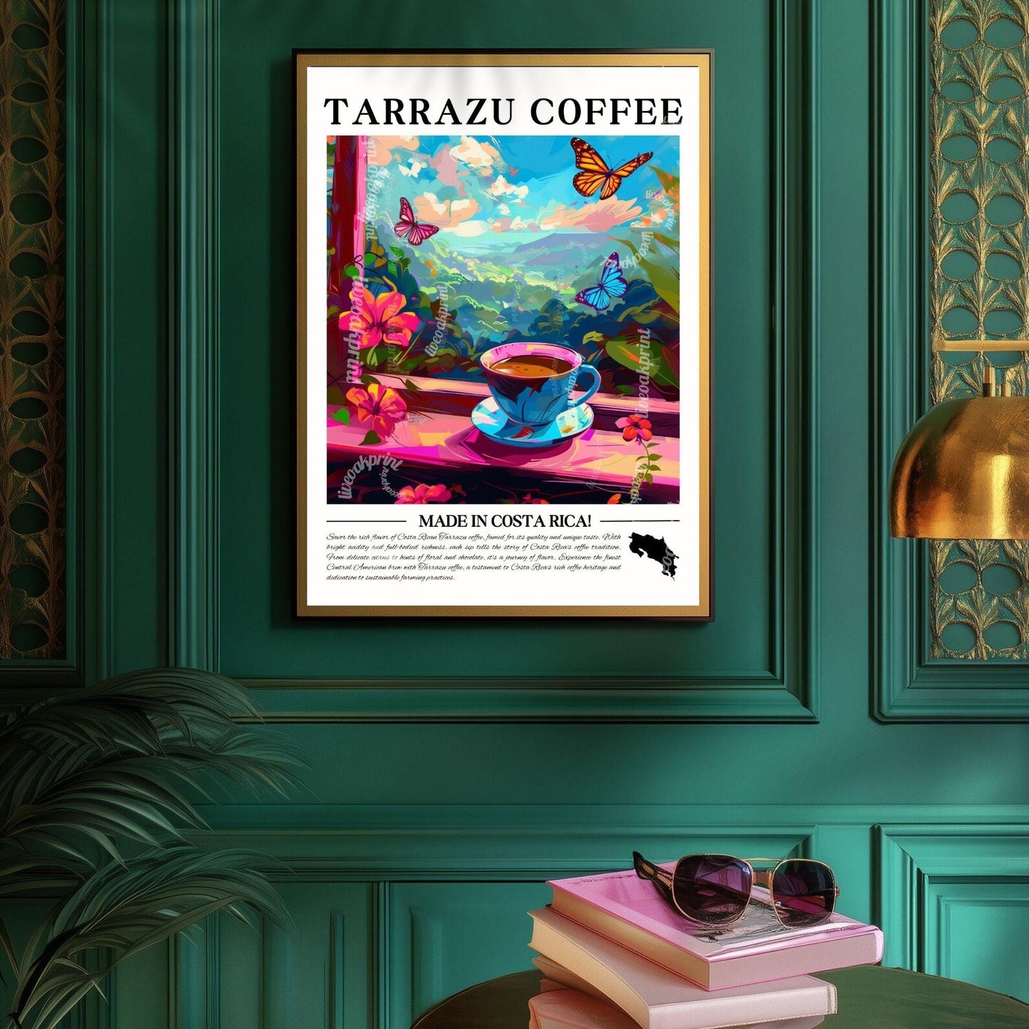 Tarrazú Coffee Wall Art