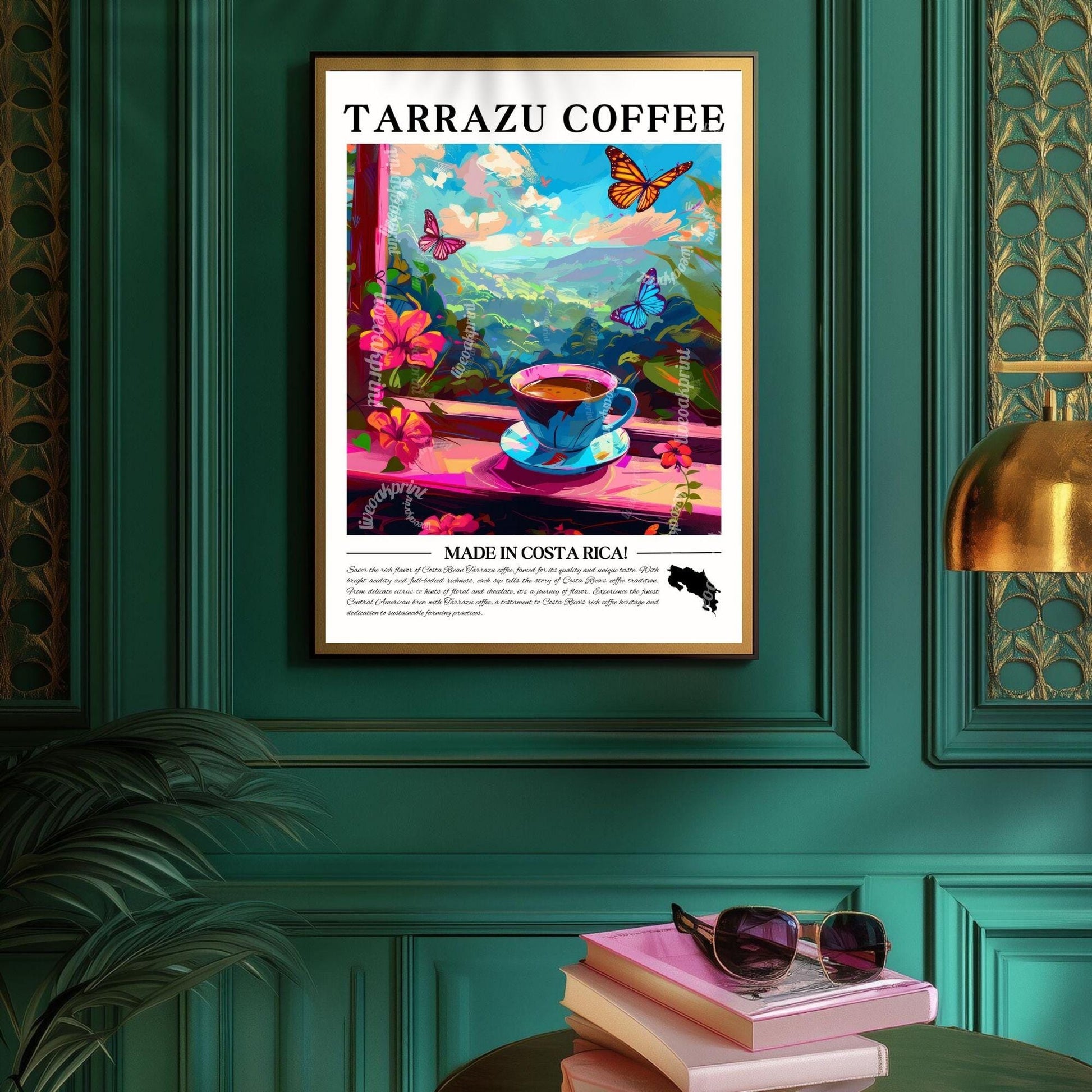 Tarrazú Coffee Wall Art