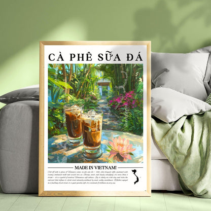 Vietnamese Iced Coffee Wall Art