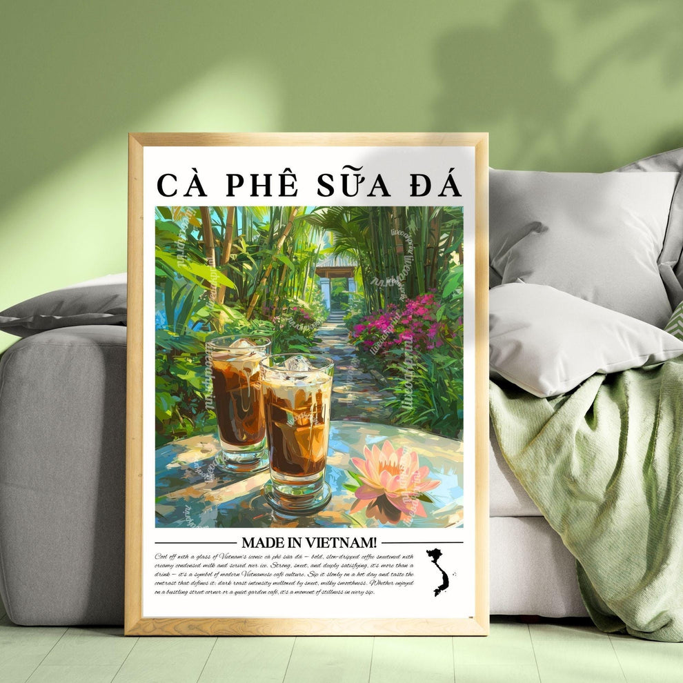 Vietnamese Iced Coffee Wall Art