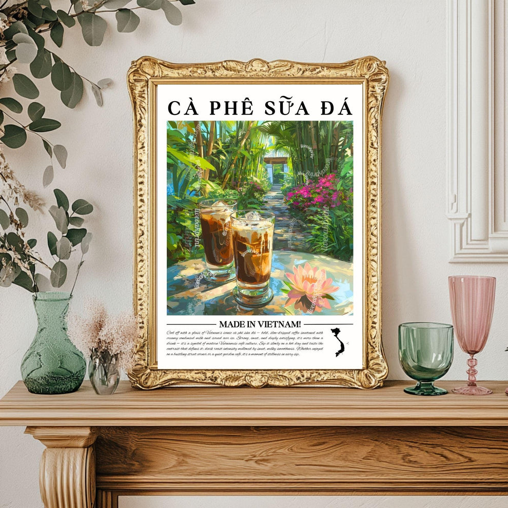 Vietnamese Iced Coffee Wall Art