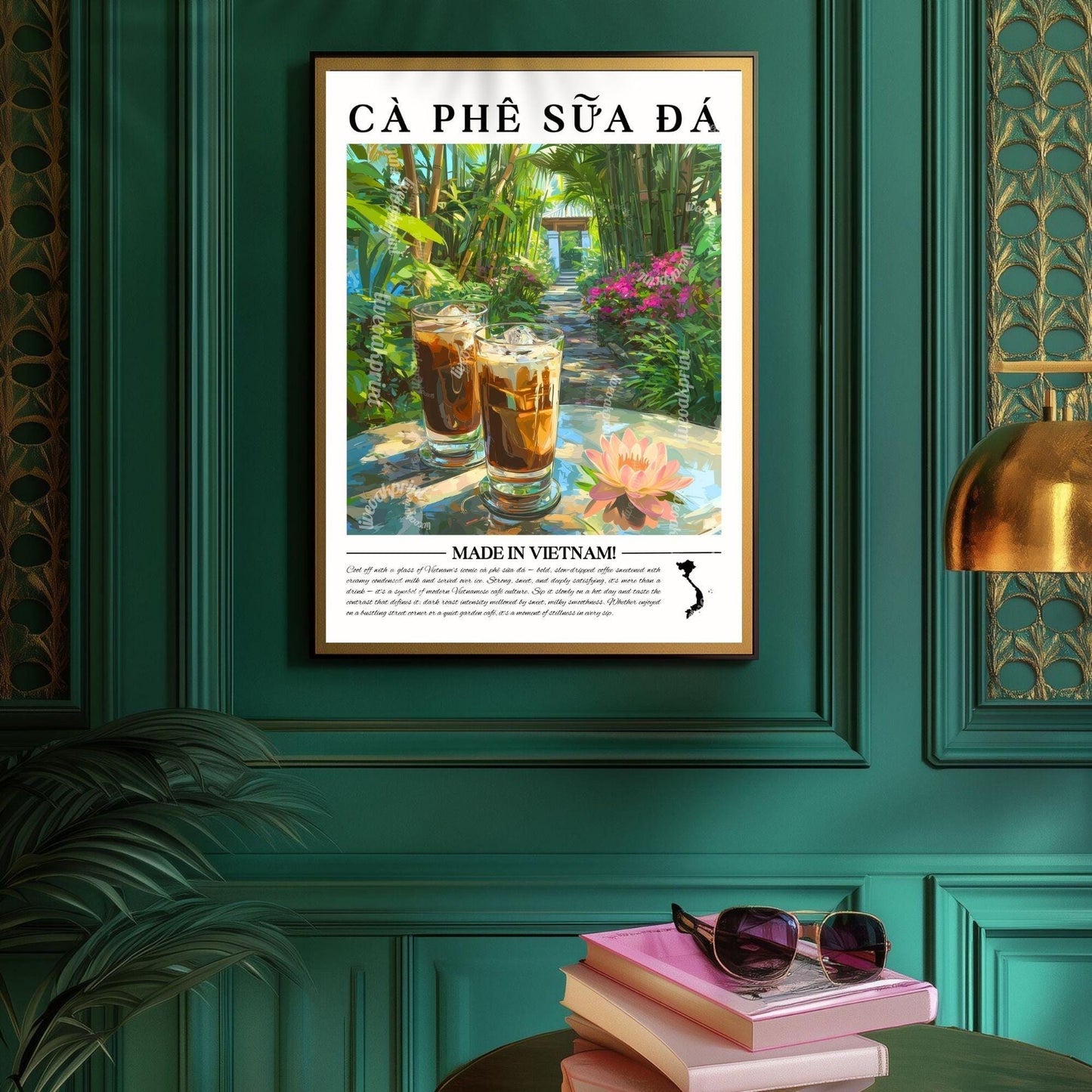Vietnamese Iced Coffee Wall Art
