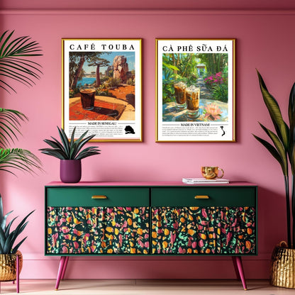 Café Touba Wall Art