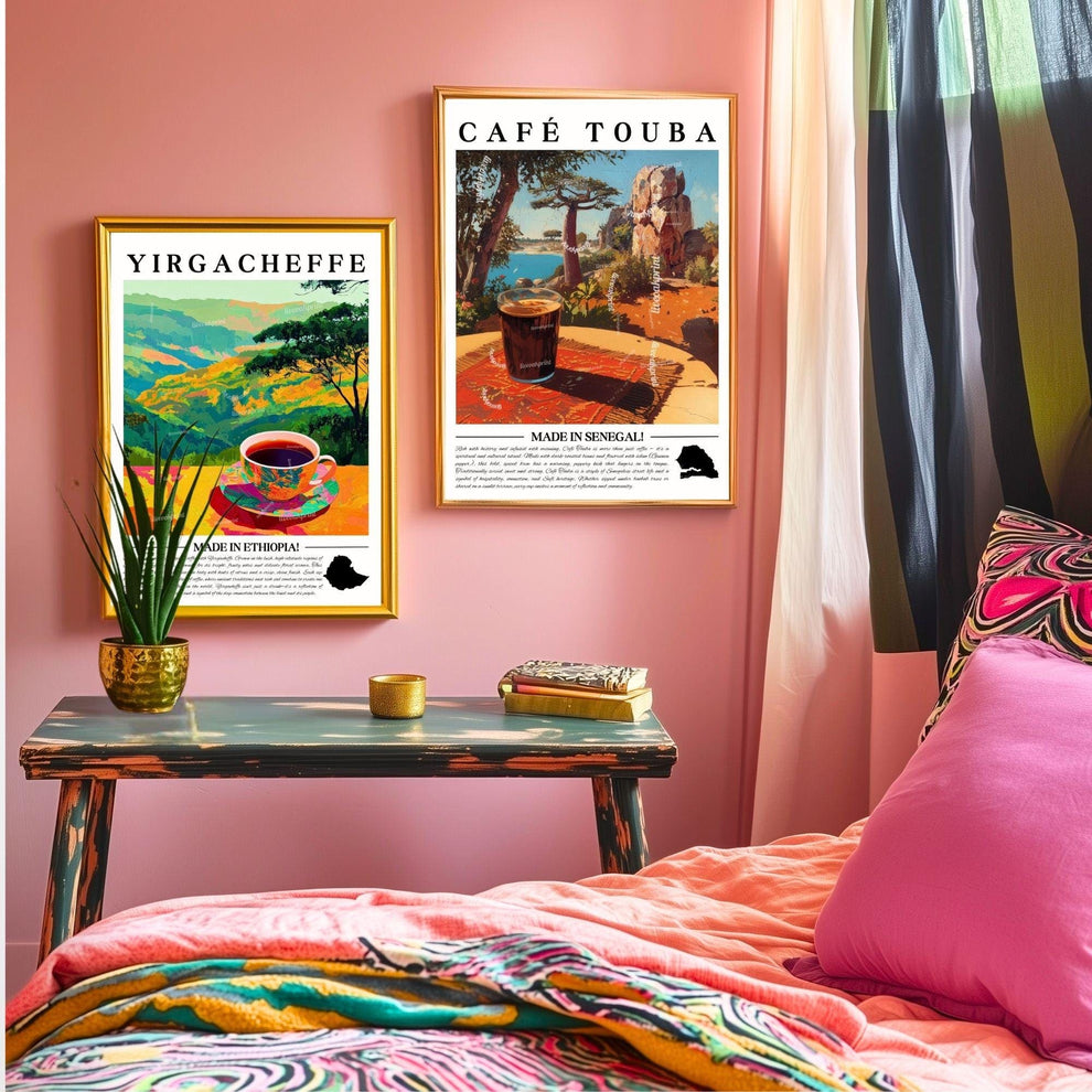 Yirgacheffe Coffee Wall Art